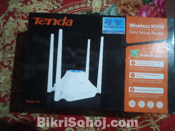Tenda f6 router